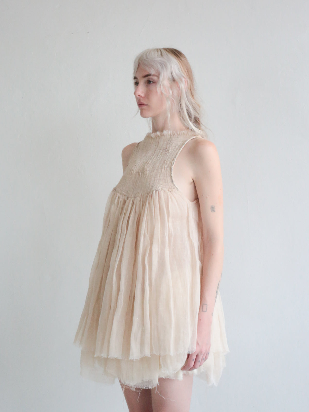 SMOCKED BABY DOLL