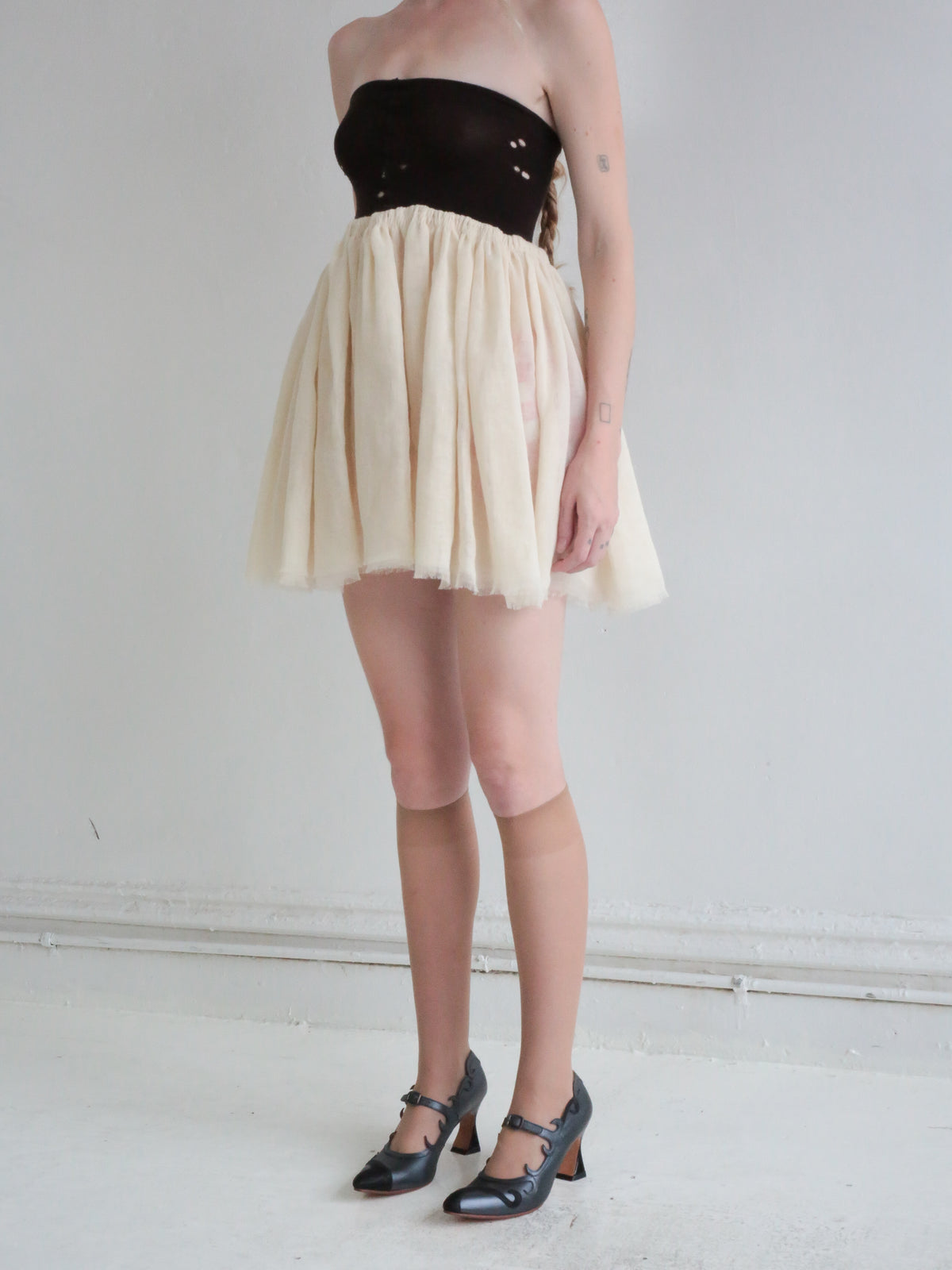 TIGHTS TOP MINI DRESS