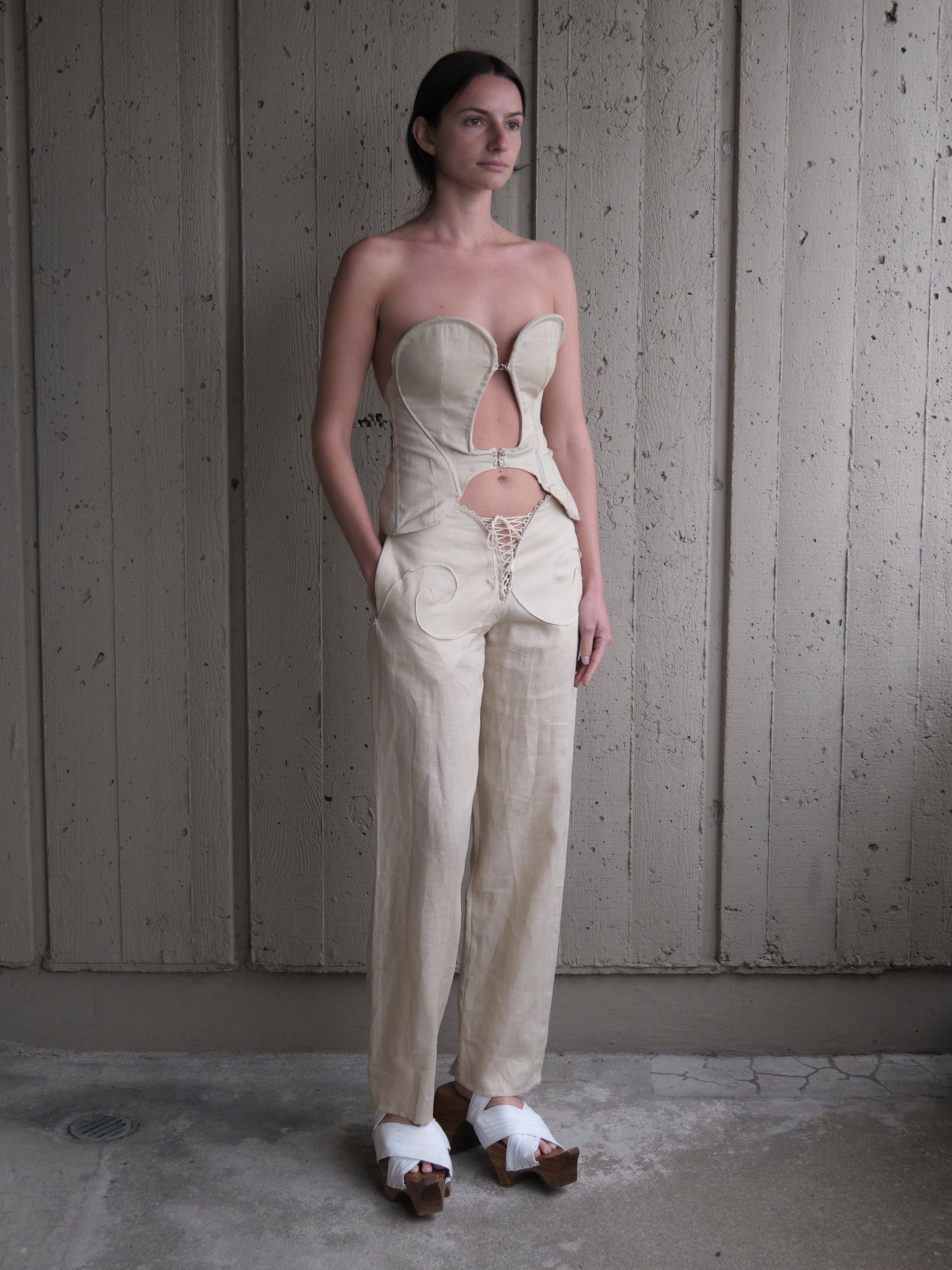 LINEN PIT TOP