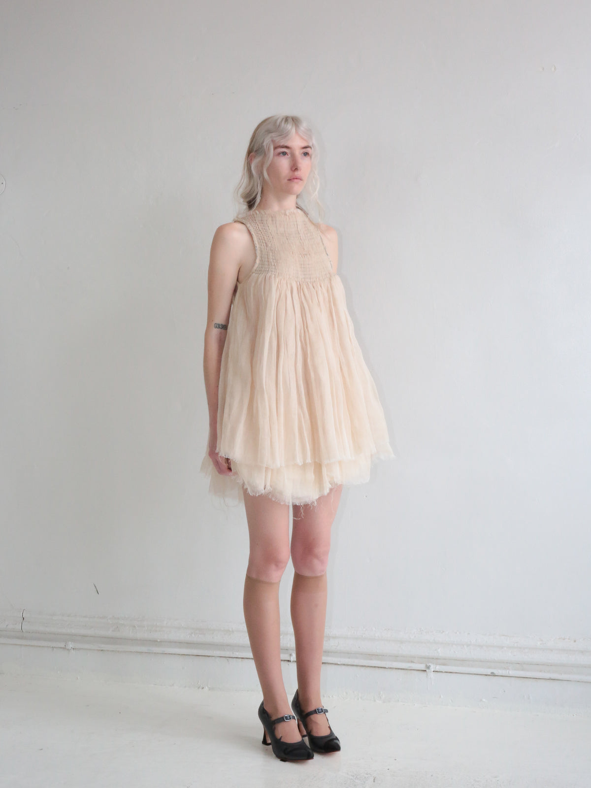 SMOCKED BABY DOLL