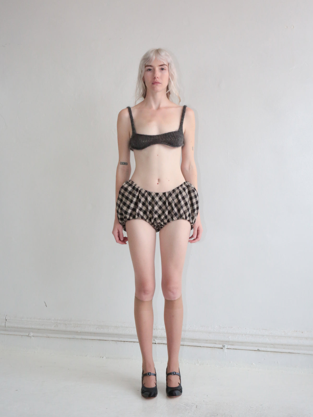 KNIT BRA TOP