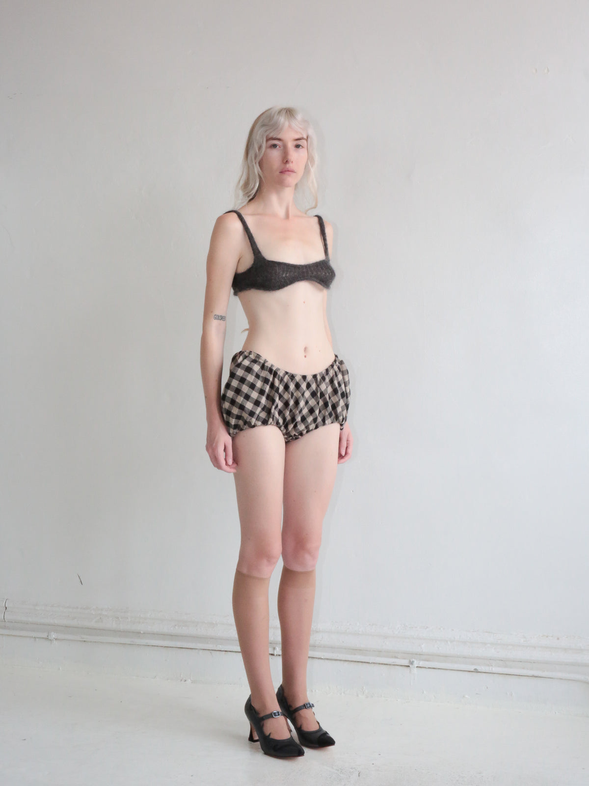 KNIT BRA TOP