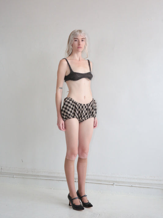 KNIT BRA TOP