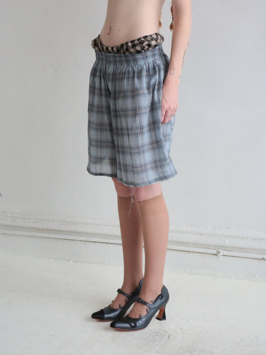 PLAID BOXER SHORTS