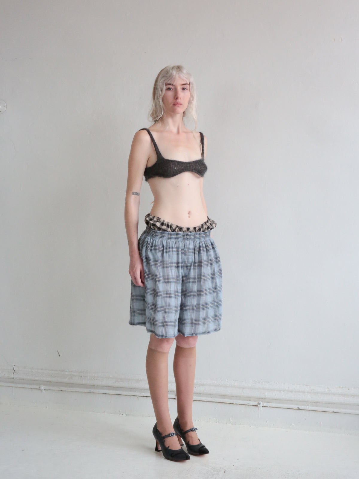 PLAID BOXER SHORTS
