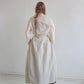 NYLON PORTAL COAT cream