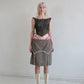 CHORE SKIRT black gingham