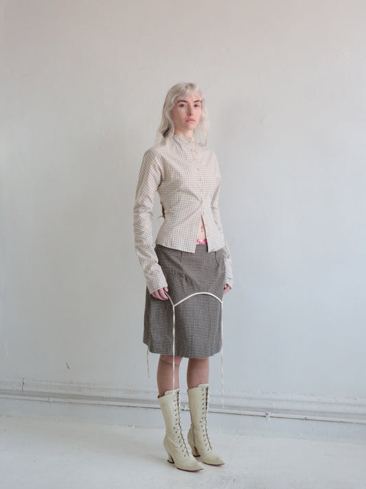 WINDOWPANE BUTTONDOWN
