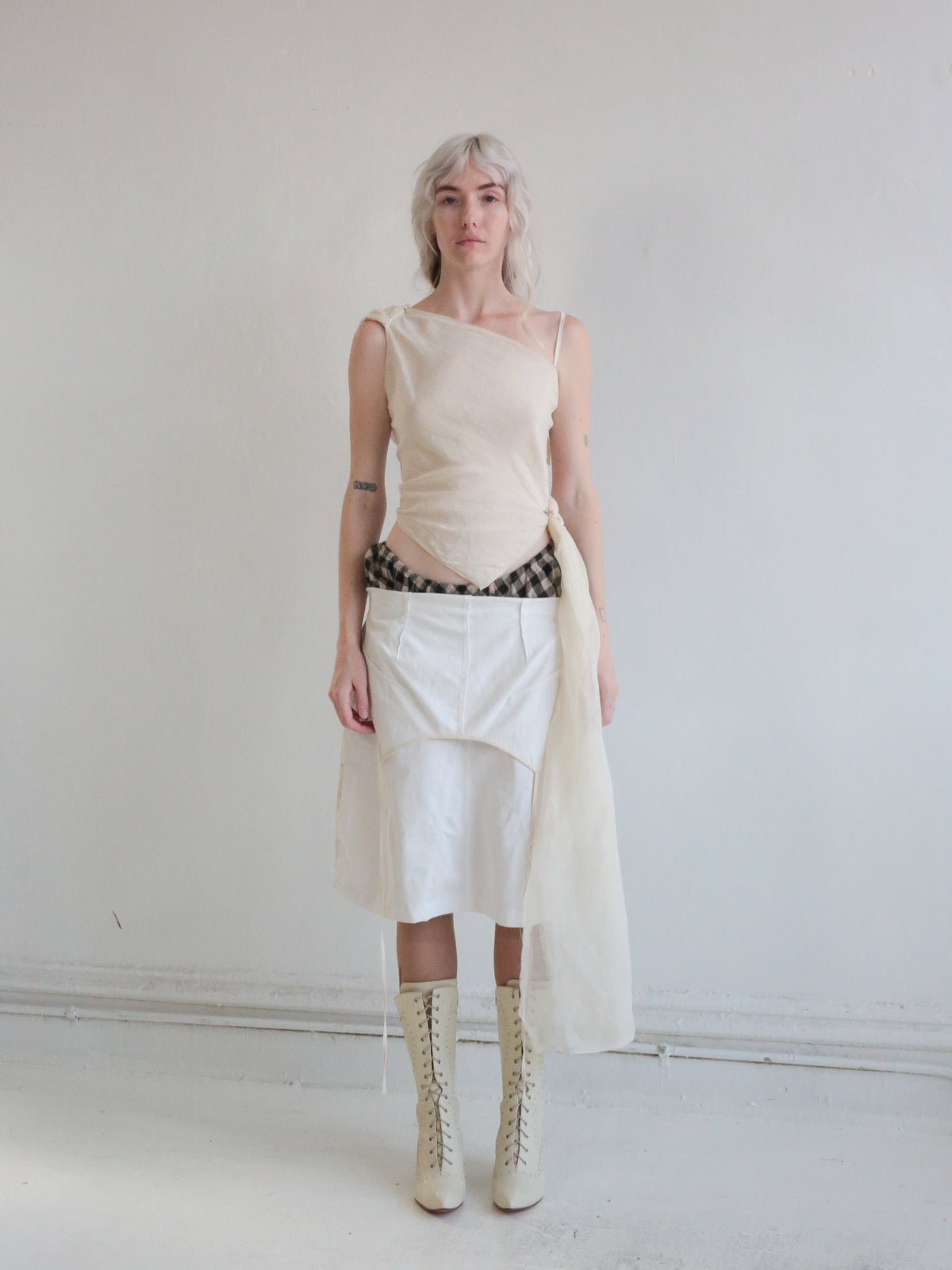 CHORE SKIRT victorian cotton