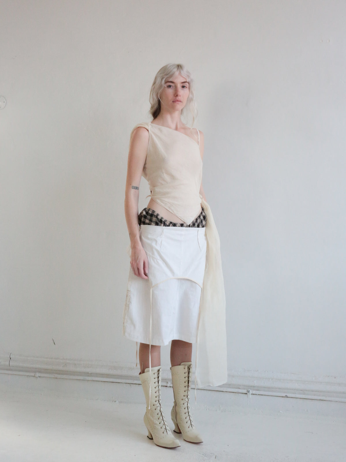 CHORE SKIRT victorian cotton