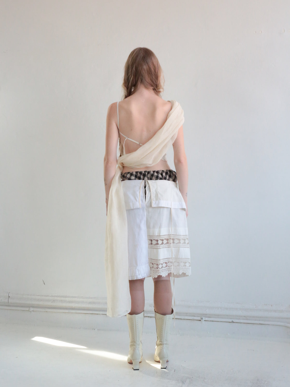 CHORE SKIRT victorian cotton