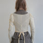 BALLET WRAP TOP sand