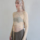 BALLET WRAP TOP sand