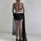 BUSTLE TRAIN black