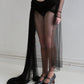 BUSTLE TRAIN black
