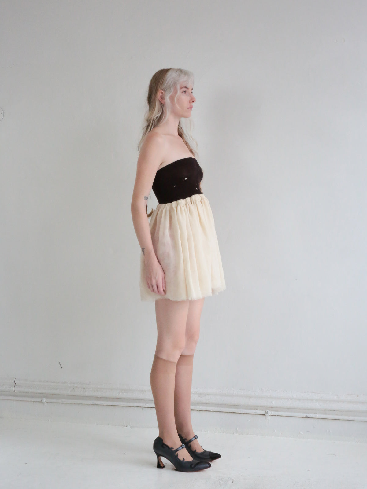 TIGHTS TOP MINI DRESS