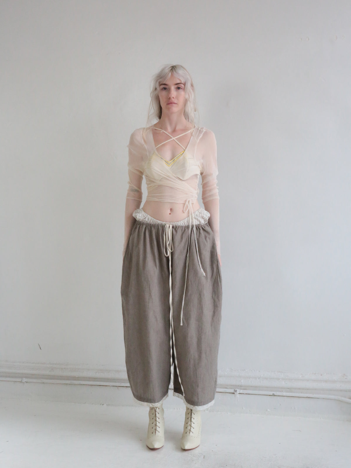 BLOOMER PANTS pinstripe