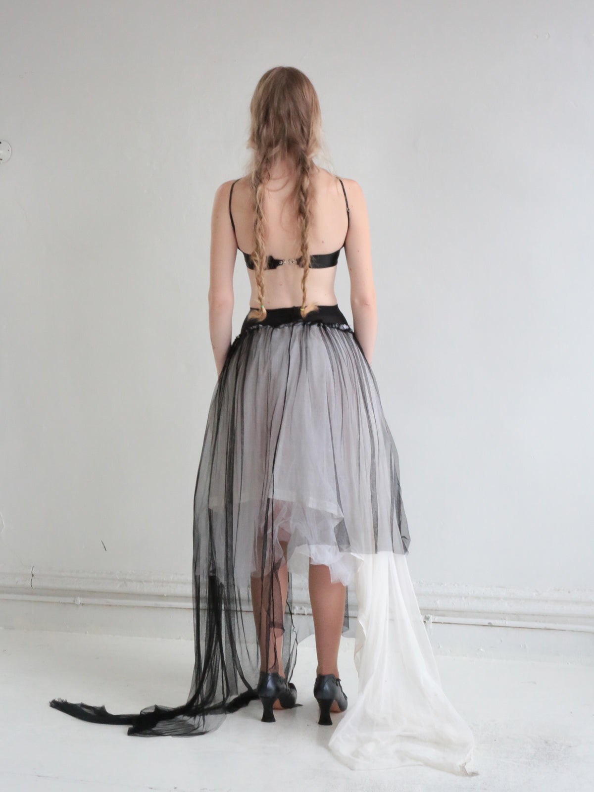 TIGHTS TOP TULLE SKIRT black