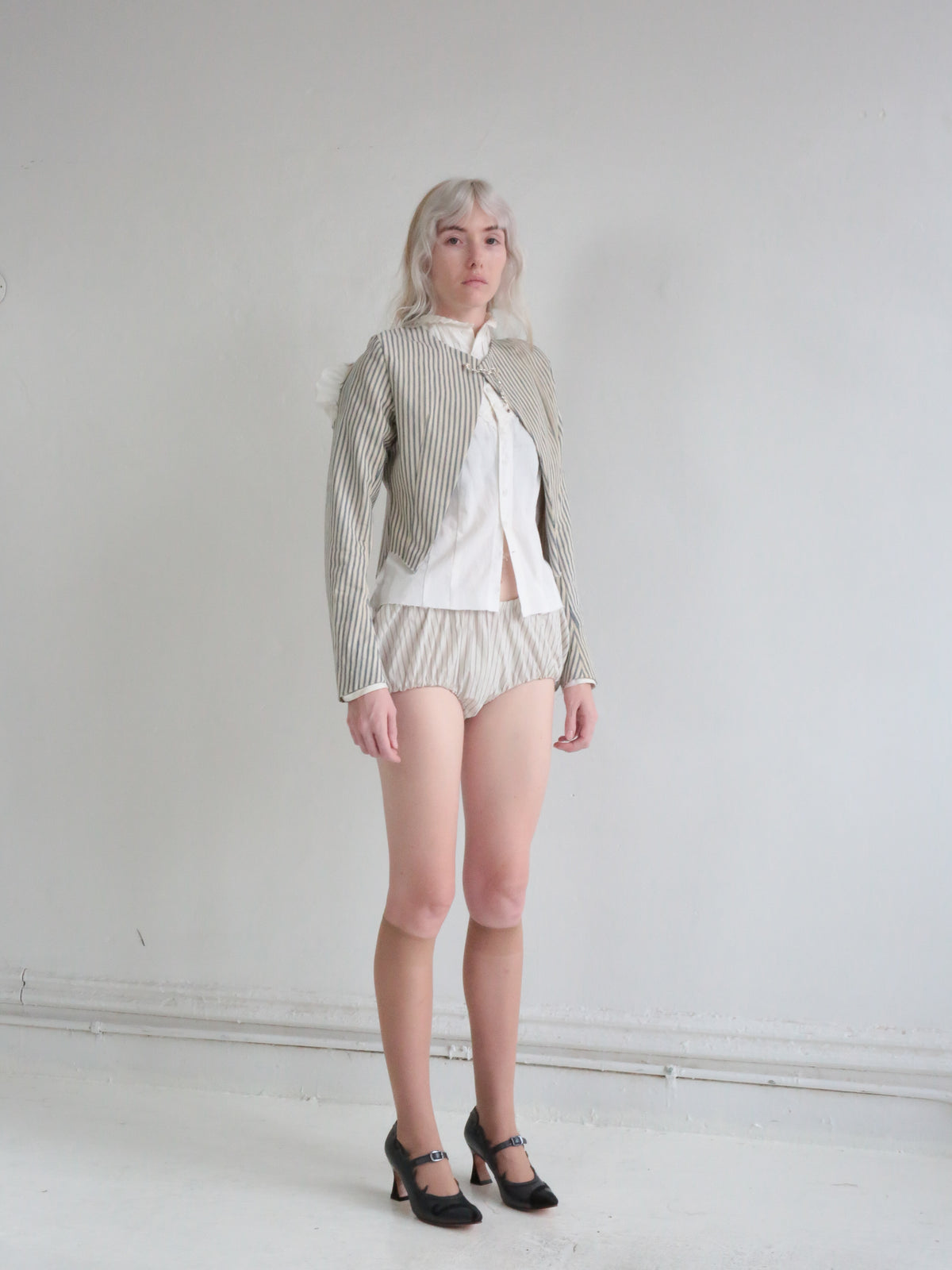 TAILORED TICKING JACKET