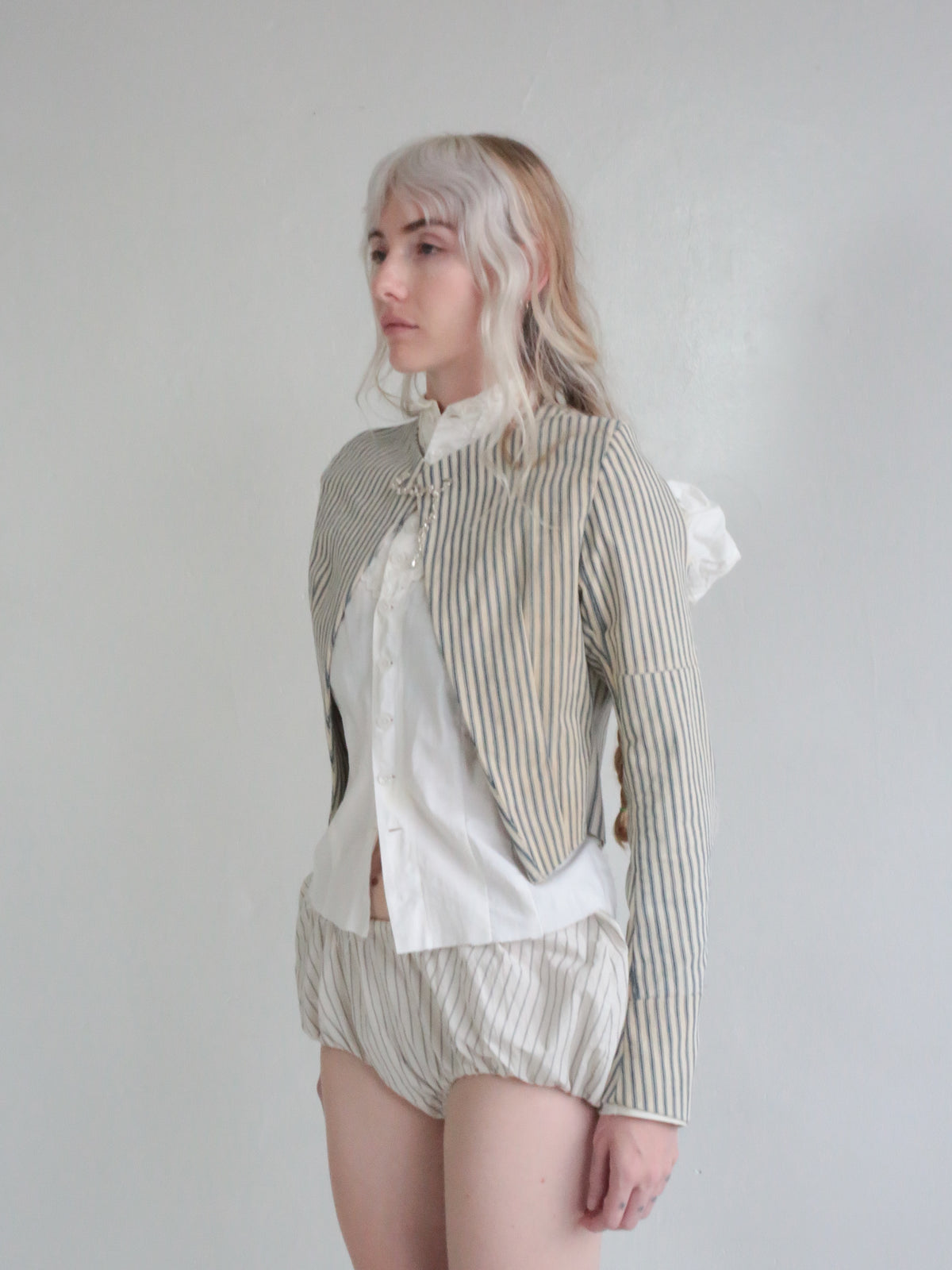 TAILORED TICKING JACKET