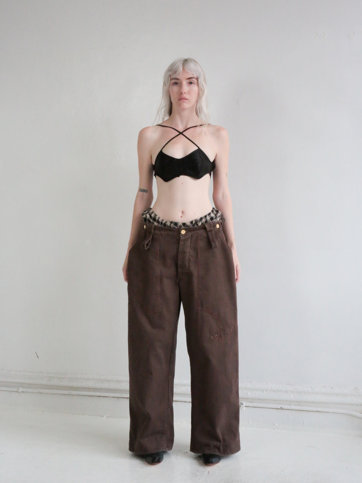 NO ARMY PANTS brown