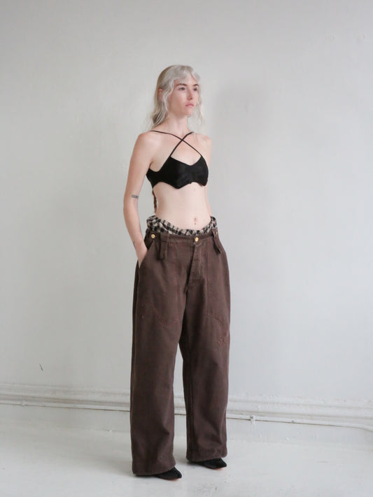 NO ARMY PANTS brown