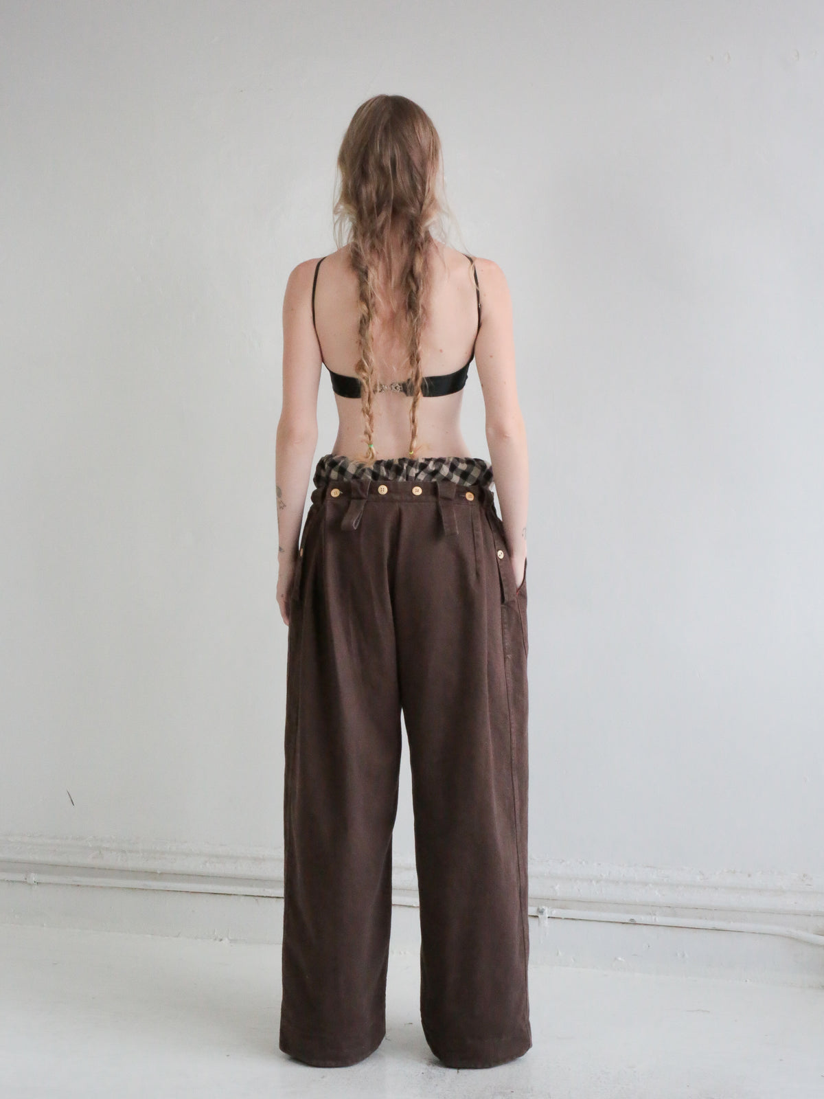 NO ARMY PANTS brown