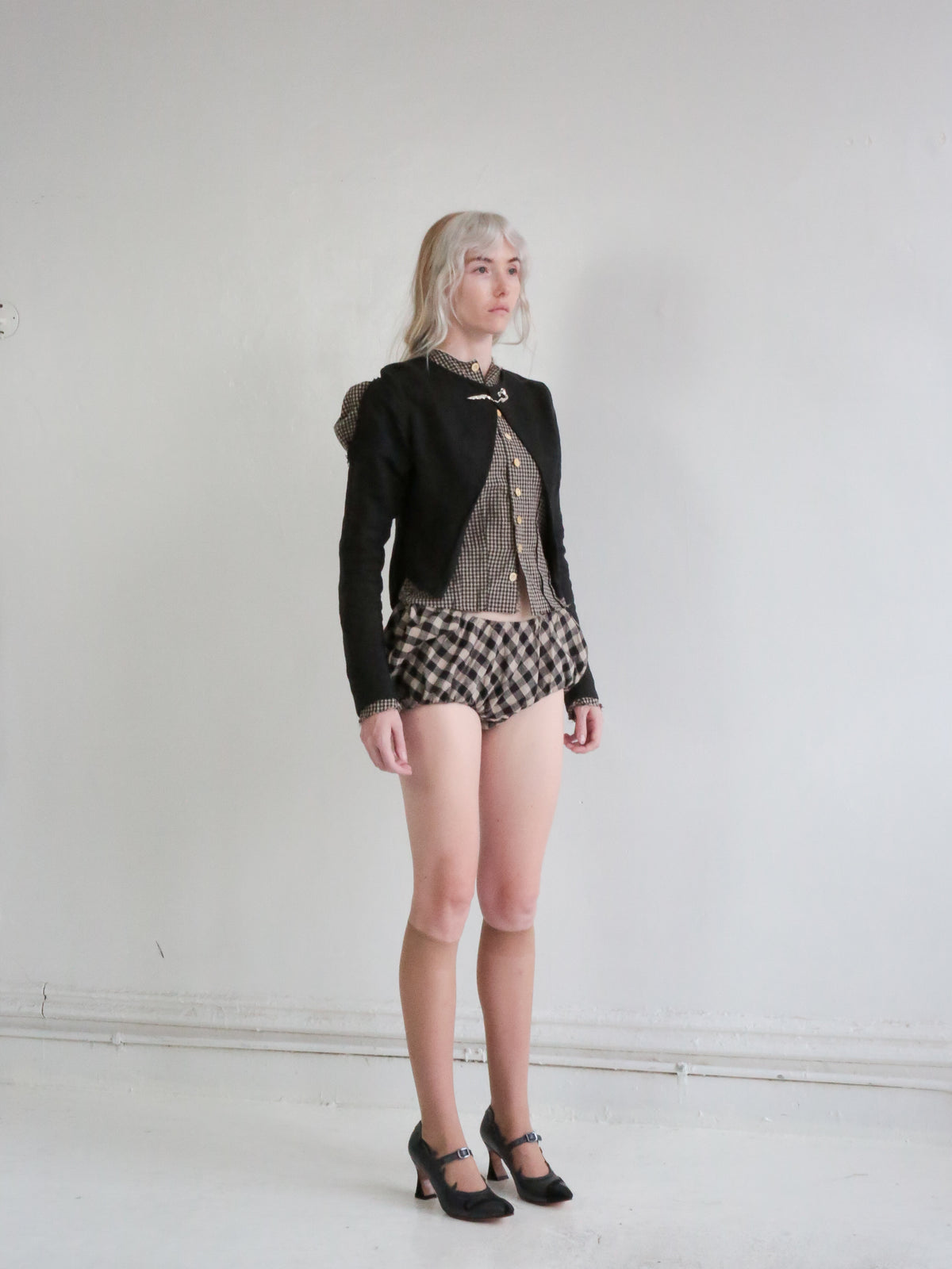 TAILORED CHECK JACKET
