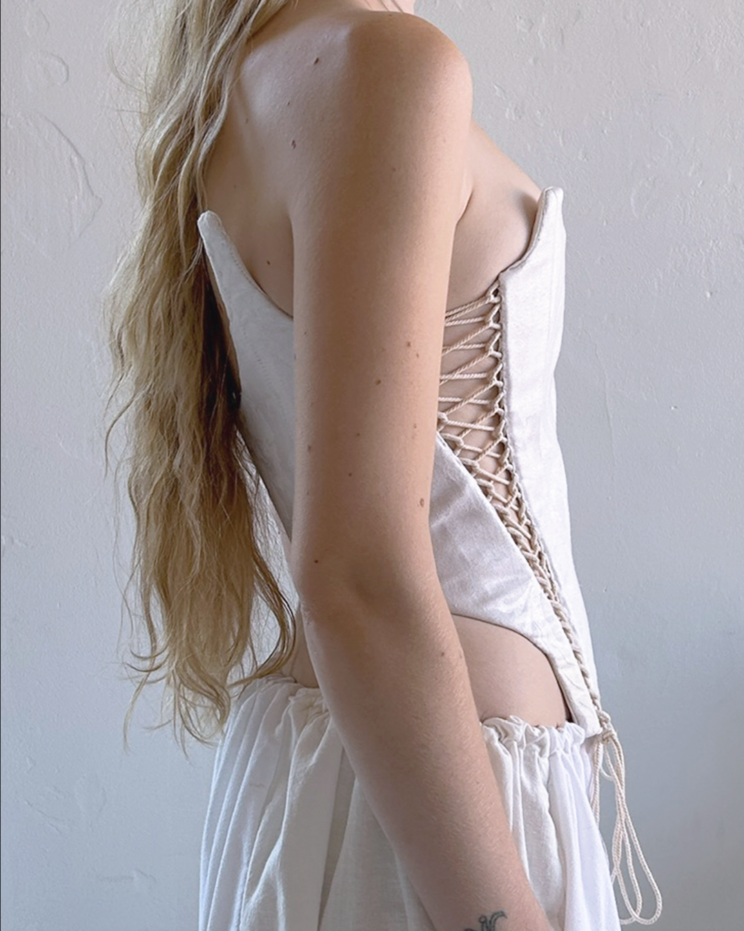 DAMASK STOMACHER