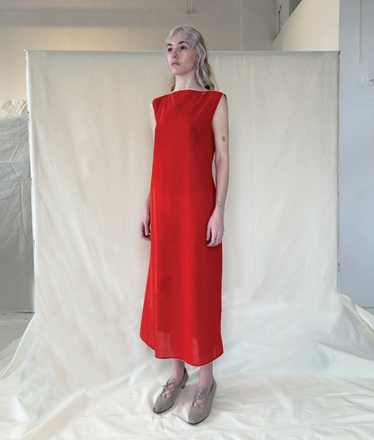 SHIFT DRESS (poppy)