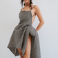 NAPKIN DRESS / plaid