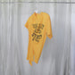 yellow half tee