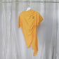 yellow half tee
