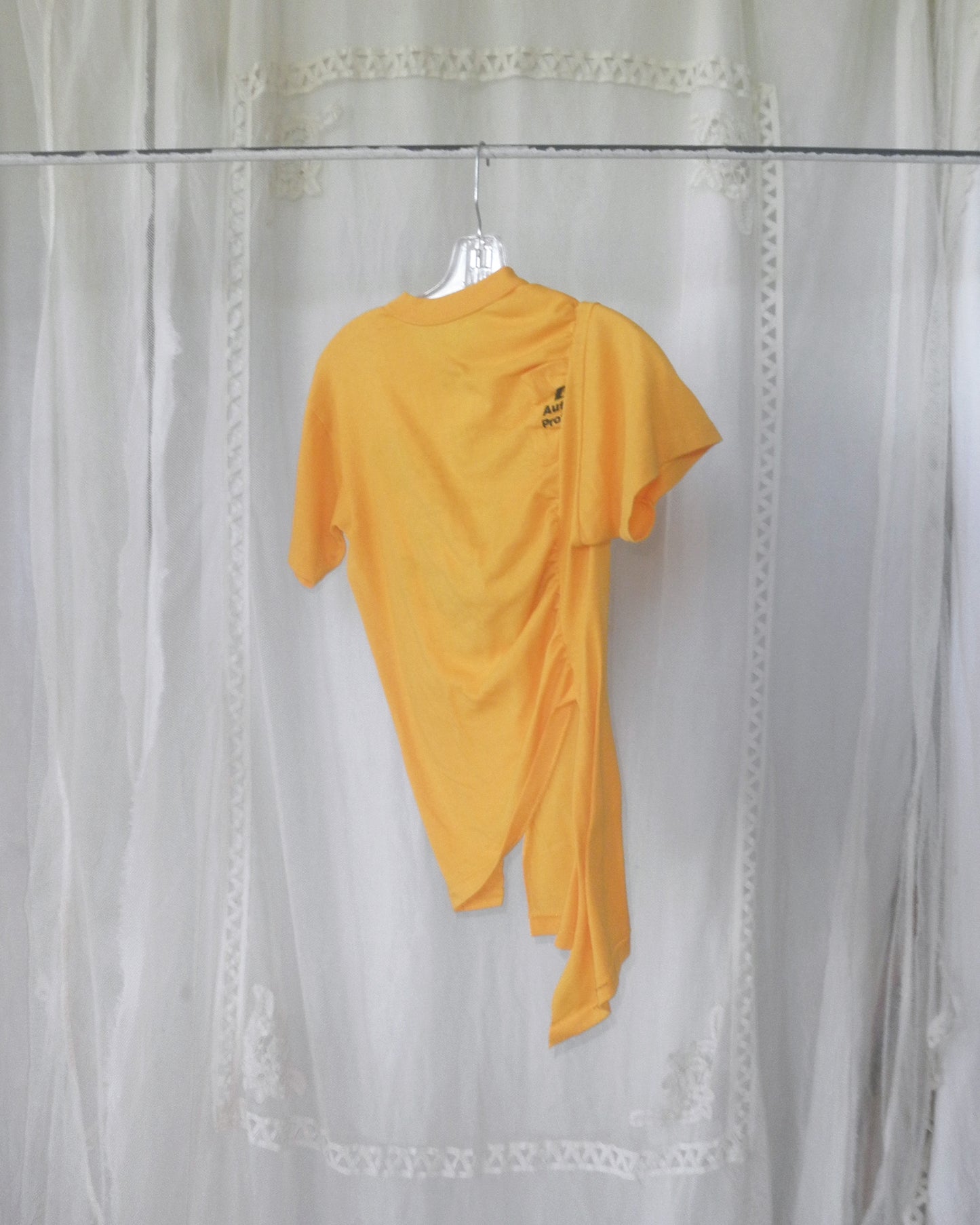 yellow half tee