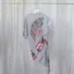 grey half tee