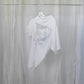cream half tee