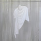 plain white half tee