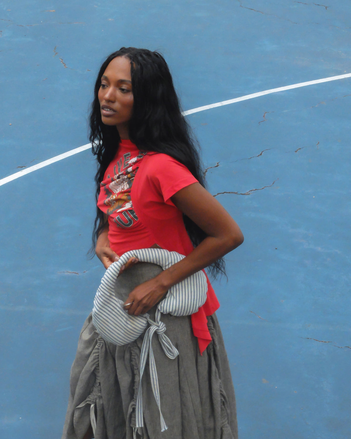ticking hip clutch