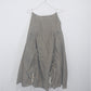 HOUNDSTOOTH GODET SKIRT